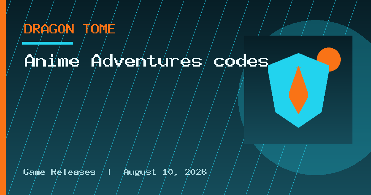 Anime Adventures codes