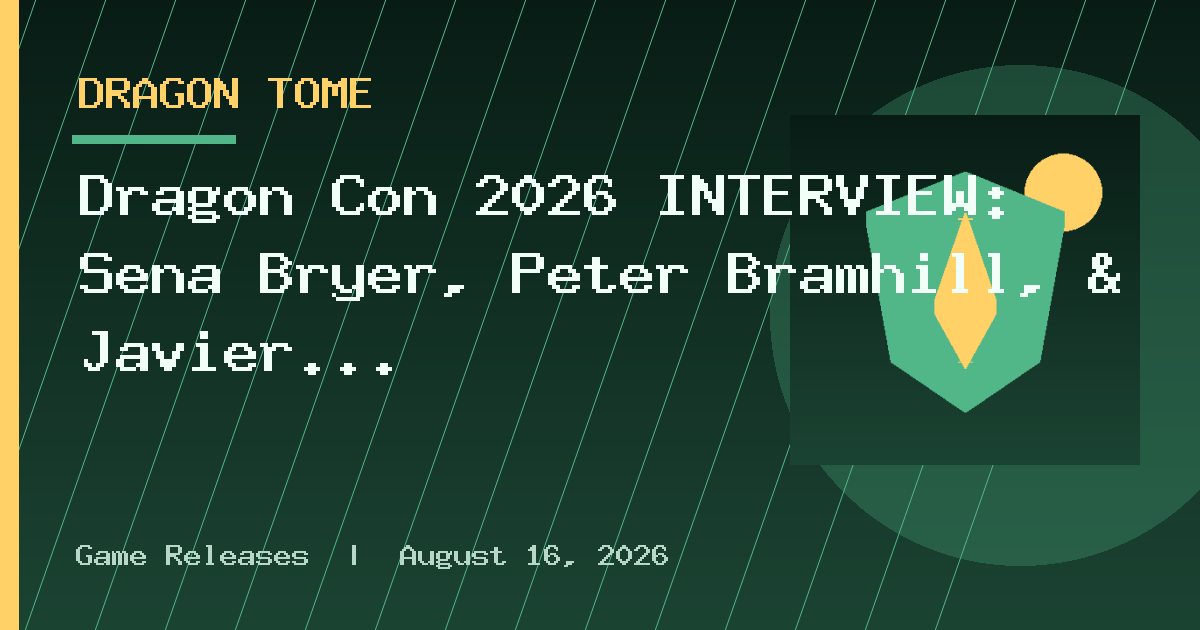 Dragon Con 2026 INTERVIEW: Sena Bryer, Peter Bramhill, & Javier Prusky Talk