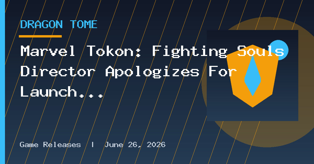 Marvel Tokon: Fighting Souls Director Apologizes For Launch Issues
